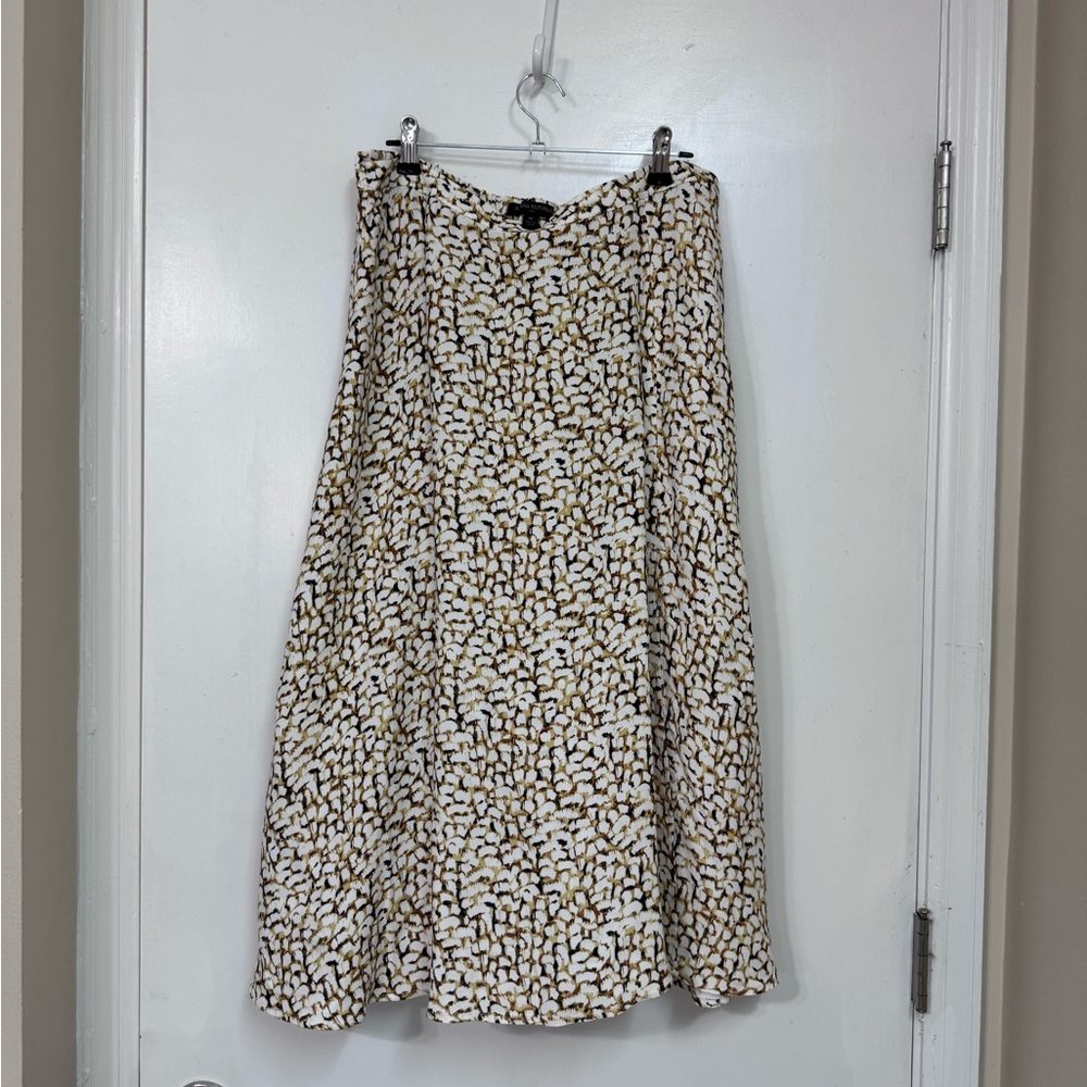 Banana republic a-line fall skirt, medium